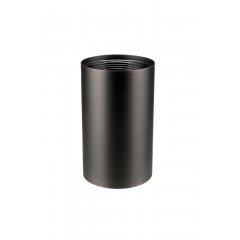 Zylindergeh�use f�r Can Strahler,  Schwarzgrau �: 60mm