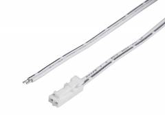 MINI-AMP Anschlusskabel \(Stecker\) 100cm 12V/24V max. 3A IP20 L�nge: 1000mm