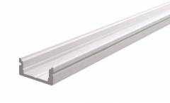 Reprofil AU-01-10 flaches U-Profil f�r 10 - 11,3 mm LED Stripes, Wei�-matt, 2000 mm