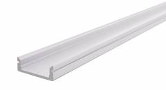 Reprofil AU-01-15 flaches U-Profil f�r 15 - 16,3 mm LED Stripes, Wei�-matt, 2000 mm
