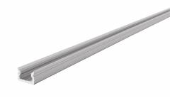 AU-01-05 flaches U-Profil f�r 5 - 5,7 mm LED Stripes, Silber-matt, eloxiert, 2000 mm
