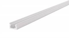 AU-01-05 flaches U-Profil f�r 5 - 5,7 mm LED Stripes, Wei�-matt, 2000 mm