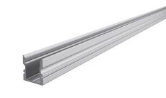 Aluminium U-Profil hoch AU-02-08 Silber-matt, eloxiert, LxBxH 3000x14x15 mm