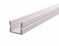 Reprofil AU-02-12 hohes U-Profil f�r 12 - 13,3 mm LED Stripes, Wei�-matt, 2000 mm