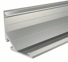 Eck-Profil AV-05-25 f�r 25 mm LED Stripes \(2x 12 mm\) Silber-matteloxiert 2000 mm