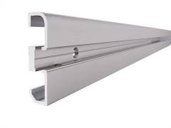 Sockel-Profil AM-02-10 f�r 10 - 11,3 mm LED Stripes, Silber-matt, eloxiert, 2000 mm