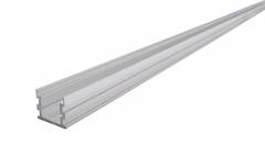IP-Profil, U-hoch AU-05-15 f�r 15 - 16,3 mm LED Stripes, begehbar, Silber-matt, 2000 mm