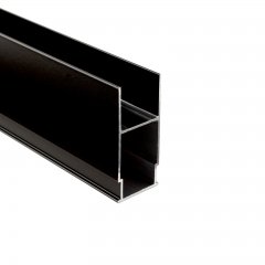 Combo Beton Trafoprofil 1m, schwarz