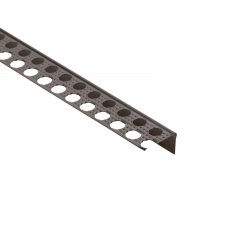 Combo Anschlussprofil f�r Spachtelarbeiten schwarz, 3 m