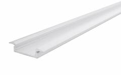 Reprofil ET-01-15 flaches T-Reprofil f�r 15 - 16,3 mm LED Stripes, Wei�-matt, 2000 mm