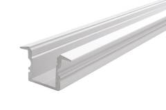 Reprofil ET-02-10 hohes T-Reprofil f�r 10 - 11,3 mm LED Stripes, Wei�-matt, 2000 mm
