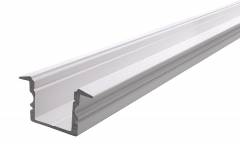 Reprofil ET-02-12 hohes T-Reprofil f�r 12 - 13,3 mm LED Stripes, Wei�-matt, 2000 mm