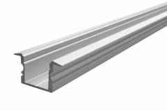 Aluminium T-Profil hoch ET-02-12 Silber-matt, eloxiert, LxBxH 3000x27x15 mm
