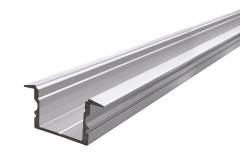 Aluminium T-Profil hoch ET-02-15 Silber, eloxiert, LxBxH 3000x30x15 mm