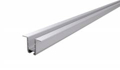 Trockenbau-Profil, Wand-Decke ET-03-10 f�r 10 - 11,3 mm LED Stripes, Silber-matt, eloxiert, 2500 mm