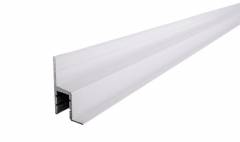 Trockenbau-Profil, Deckenvoute EL-03-10 f�r 10 - 12mm LED Stripes, Wei�-matt, 2500 mm