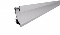 Aluminium Trockenbau-Profil, Wandvoute EL-02-12 Silber-matt, eloxiert, LxBxH 3000x25,5x75 mm