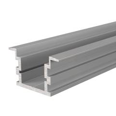 Aluminium IP-Profil, T-hoch ET-05-15 befahrbar LxBxH 2000x34x20 mm