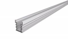 IP-Profil, U-hoch, befahrbar EU-01-12 f�r 12mm LED Stripes, Silber-matt, 2000 mm