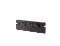 Reprofil Endkappe P-AU-01-15, Schwarz, 21 mm, Plan