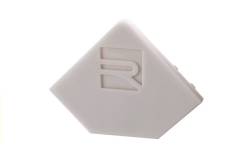 Reprofil Endkappe P-EV-01-08, Grau, 2 St�ck, Ecke
