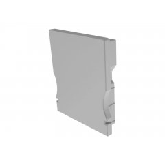 LED Profil Endkappe H-AU-02-20 Set 2 Stk, Grau