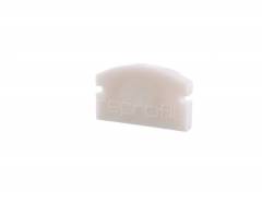Reprofil Endkappe F-AU-01-08, Wei�, 14 mm, Flach