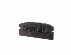 Reprofil Endkappe F-AU-01-15, Schwarz, 21 mm, Flach