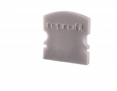 Reprofil Endkappe F-AU-02-10, Grau, 16 mm, Flach