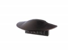 Reprofil Endkappe F-ET-01-08, Schwarz, 23 mm, Flach