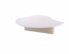 Reprofil Endkappe F-ET-01-10, Wei�, 25 mm, Flach