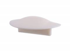 Reprofil Endkappe F-ET-01-12, Wei�, 27 mm, Flach