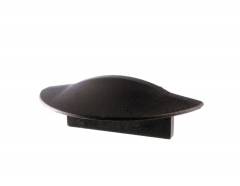 Reprofil Endkappe F-ET-01-12, Schwarz, 27 mm, Flach