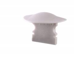 Reprofil Endkappe F-ET-02-08, Grau, 23 mm, Flach