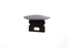 Reprofil Endkappe F-ET-02-05, Schwarz, 2 St�ck, Flach