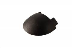 Reprofil Endkappe F-AM-01-10, Schwarz, 2 St�ck, Flach