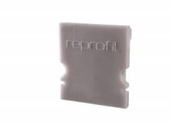 Reprofil Endkappe H-AU-02-12, Grau, 18 mm, Hoch