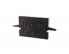 Reprofil Endkappe H-ET-01-12, Schwarz, 27 mm, Hoch