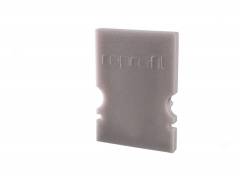 Reprofil Endkappe H-AU-02-08, Grau, 14 mm, Hoch