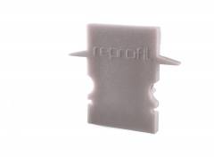 Reprofil Endkappe H-ET-02-08, Grau, 23 mm, Hoch
