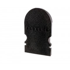 LED Profil Endkappe R-AU-02-08 Set 2 Stk, Schwarz