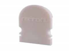 Reprofil Endkappe R-AU-02-15, Wei�, 21 mm, Rund