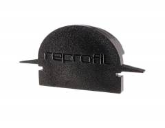 Reprofil Endkappe R-ET-01-15, Schwarz, 30 mm, Rund