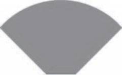Endkappe silber R-AV-05-25 Set 2 Stk