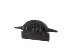 Reprofil Endkappe L-ET-01-10, Schwarz, 25 mm, Linse