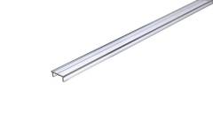 Reprofil Abdeckung P-01-08, klar 95% Transmission, 1000 mm, Plan