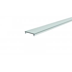 LED Profil Abdeckung P-01-20, 1m, klar, PMMA, Transparent 95% Transmission