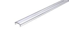 Reprofil Abdeckung F-01-12, klar 95% Transmission, 1000 mm, Flach