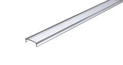 Reprofil Abdeckung F-01-15, klar 95% Transmission, 1000 mm, Flach