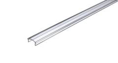 LED Profil Abdeckung halbrund, klar 95%, F-01-10, L: 4m, Breite: 14,5 mm, H�he: 6 mm